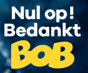 Bedank jij BOB ook tijdens de eindejaarsfeesten?