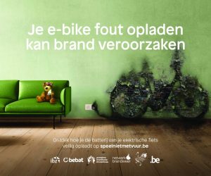 Brandpreventie: je elektrische step of fiets veilig opladen